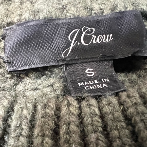 J.Crew Sweater Womens Small Wool Blend Popcorn Cable Knit Pullover. 321 - Picture 2 of 3